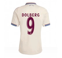 Ajax Kasper Dolberg #9 Koszulka Trzecia 2025-26 Krótki Rękaw